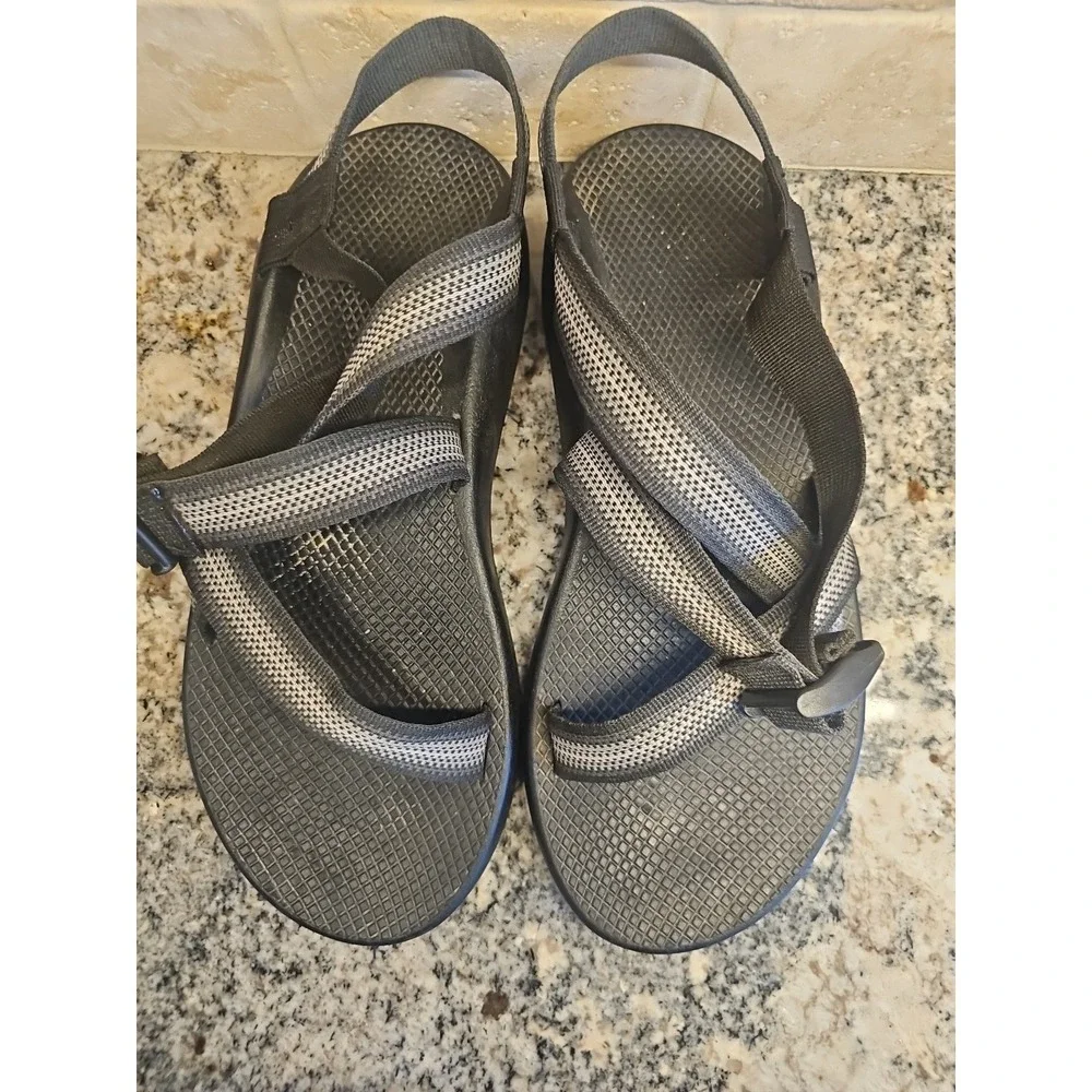 Chaco Men's Z1 Classic Sandals, Split Gray, Size 12 M US
